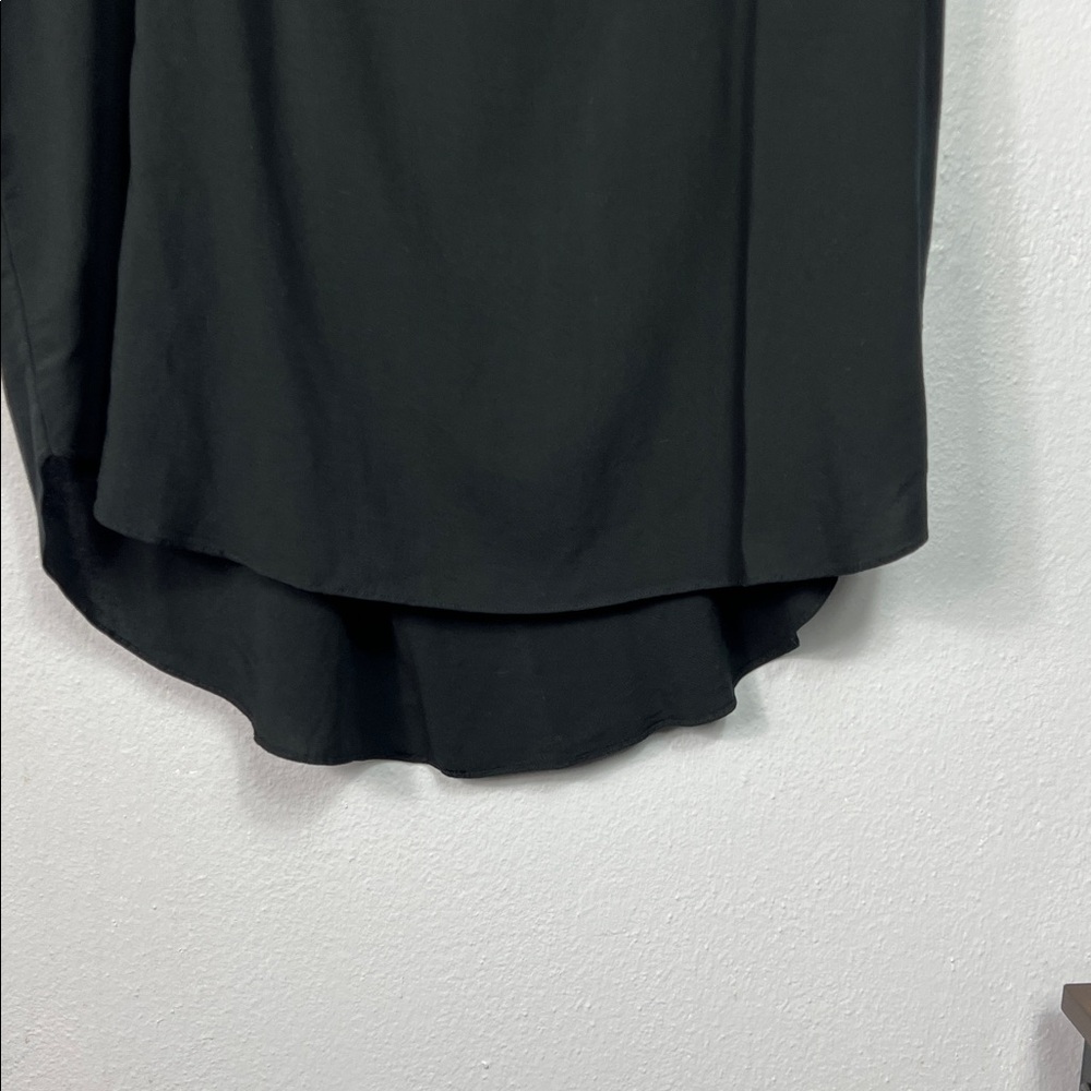 Soft Surroundings Black Tie Back Split Short Slee… - image 4